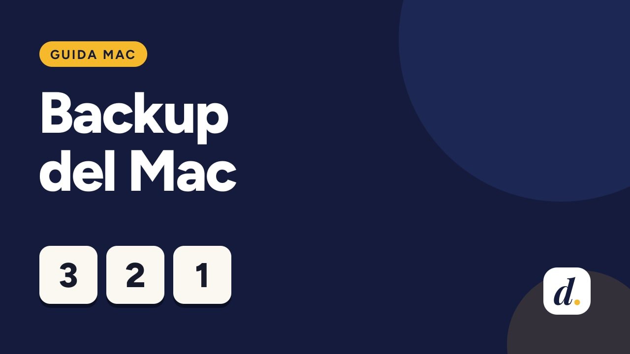 Backup del Mac con Time Machine: come farlo su disco esterno e come recuperare i file