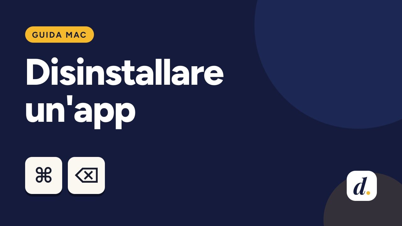 Come disinstallare un'app su Mac, anche quando non si lascia eliminare