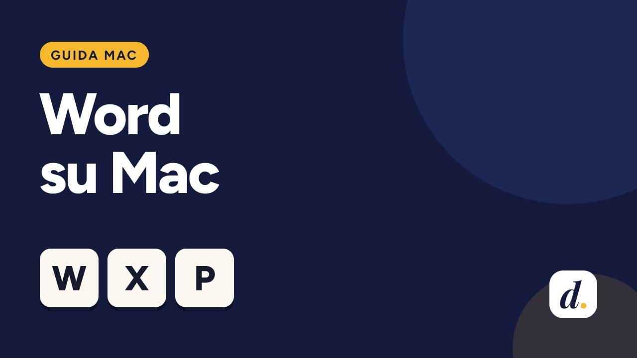 Word su Mac: come averlo, cosa si può fare gratis e quando serve Microsoft 365