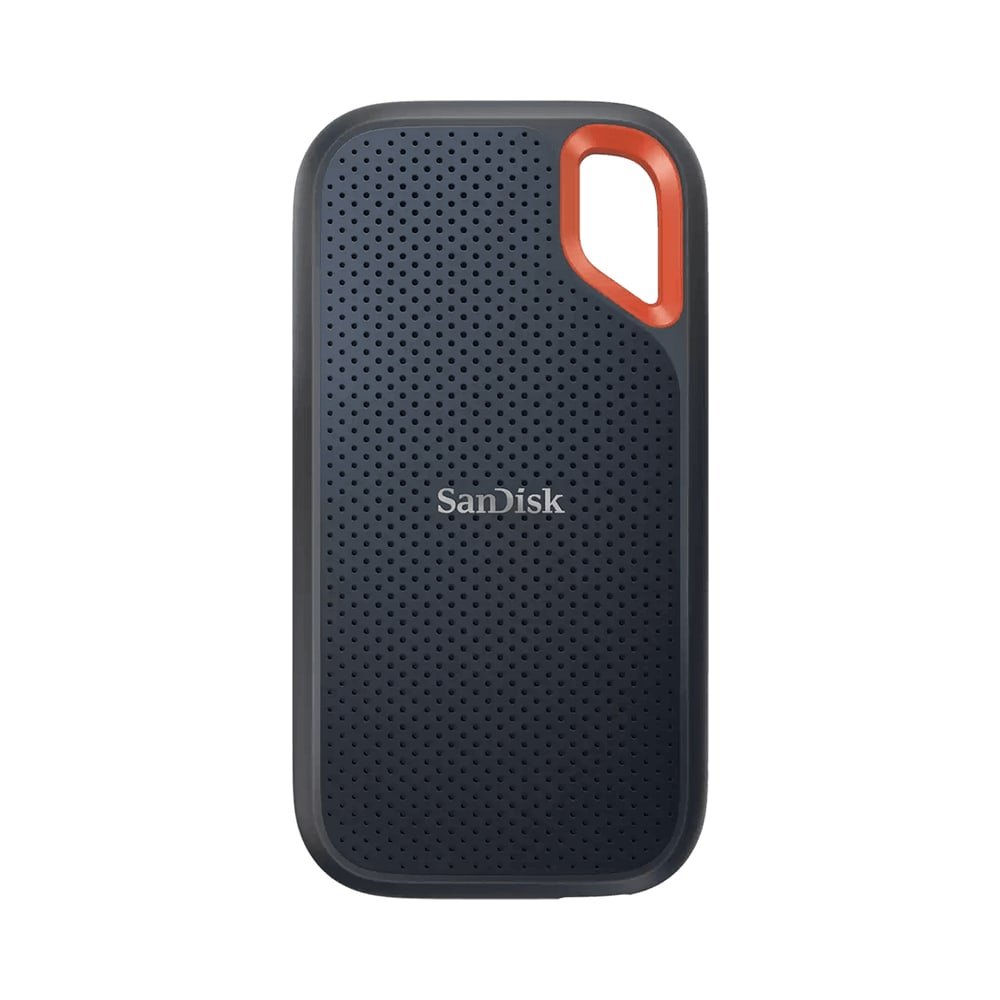 SSD esterno portatile SanDisk Extreme da 1 TB, con rivestimento gommato