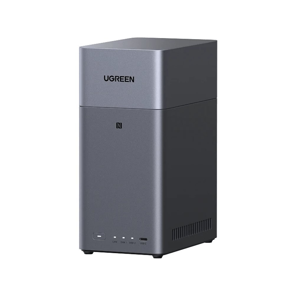 NAS UGREEN NASync DH2300 a due dischi usato come destinazione di Time Machine